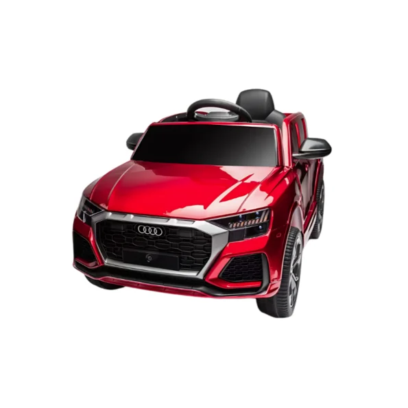 Audi Mini Ride-On Car - FT-1188 in Qatar Red Full View