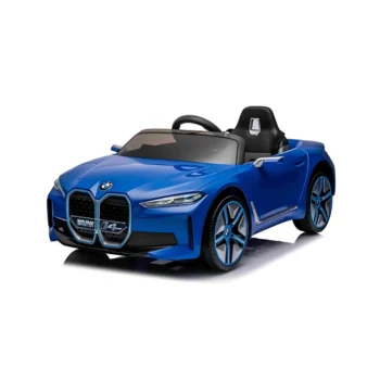 BMW 14 Ride-On Car - JE1009 in Qatar Blue Side View
