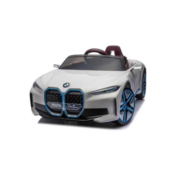 BMW 14 Ride-On Car - JE1009 in Qatar White Full View