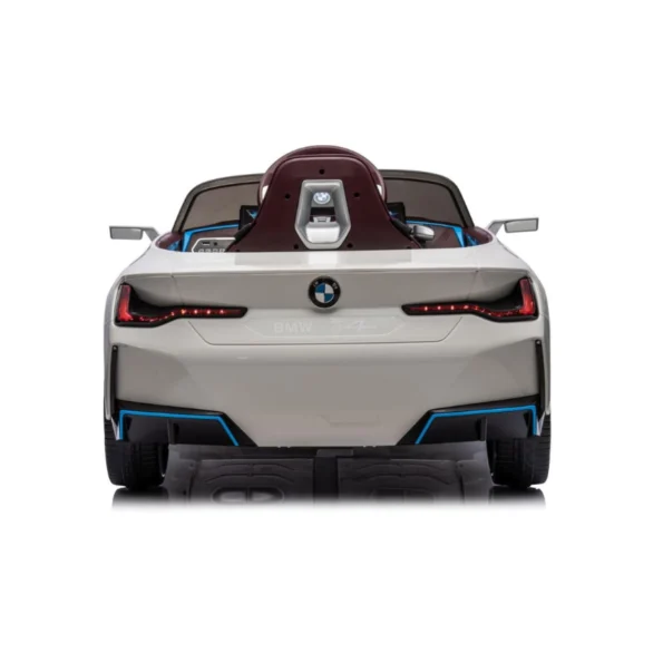 BMW 14 Ride-On Car - JE1009 in Qatar White Rear View