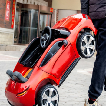 BMW Mini i7 SUV Ride-On Car – 566 in Qatar - Red Full View