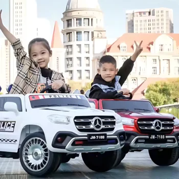 Benz Police Ride-On Pick-Up Car – JM-7188P (2)