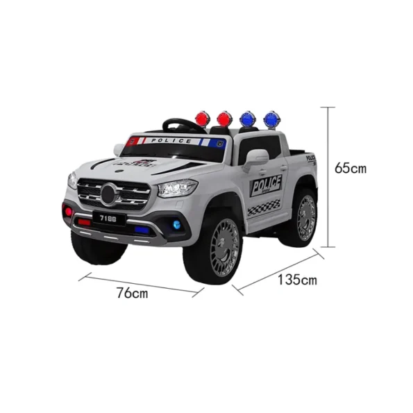 Benz Police Ride-On Pick-Up Car – JM-7188P (6)