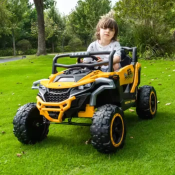 Buggy Ride-On Car - IS2069 in Qatar - Yellow in Lawn