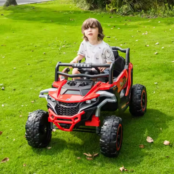 Buggy Ride-On Car - IS2069 in Qatar - Red with Kid