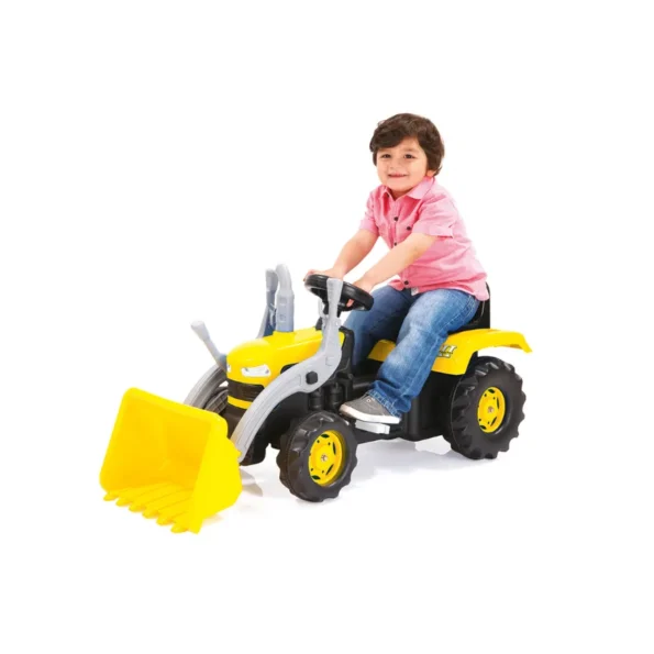 Delu Full Bucket Pedal-Operated Tractor with Excavator – 8051 in Qatar (2)