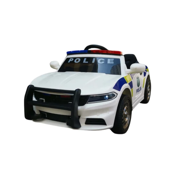 Dodoe Police Ride-On Car - JC666 in Qatar - White Front
