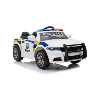 Dodoe Police Ride-On Car - JC666 in Qatar - White Front