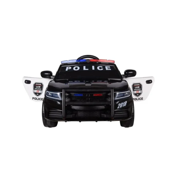 Dodoe Police Ride-On Car - JC666 in Qatar - Black Front