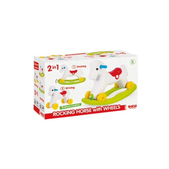 Dolu 2-in-1 Rocking Horse with Wheels in Qatar (6)
