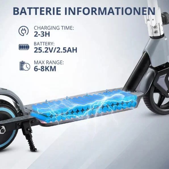 Electric Scooter for Kids – 6.5 Inches in Qatar (8)