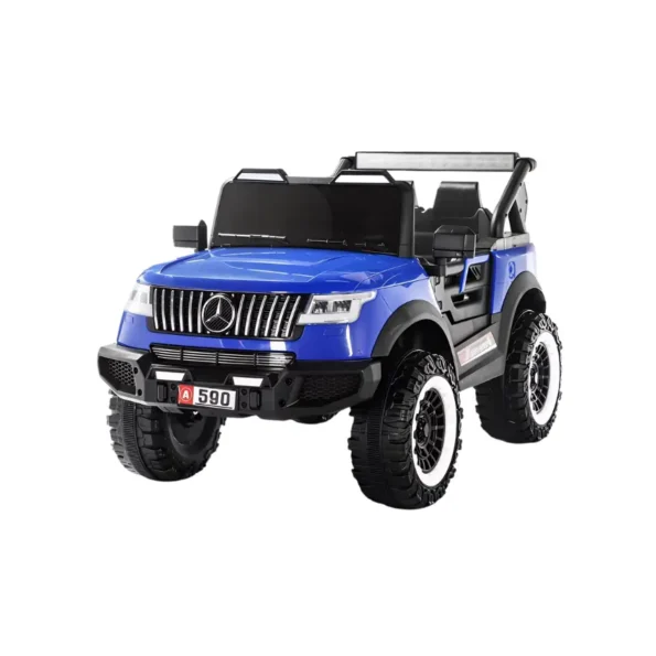 Jeep Benz Ride-On Car – 590 in Qatar - Blue