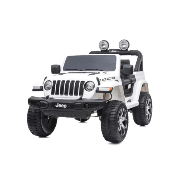 Jeep Wrangler Ride-On Car – DK-JWR555 in Qatar - White