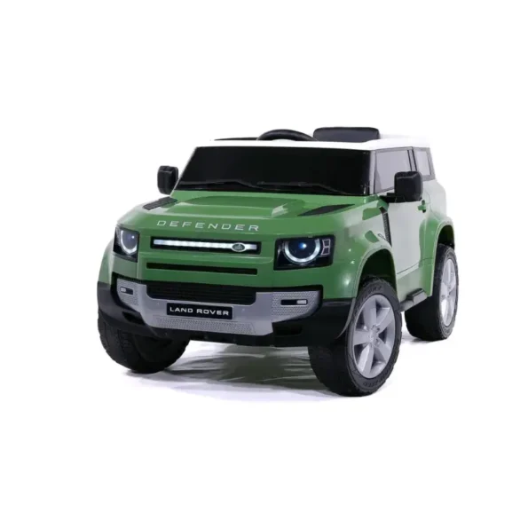 Land Rover Defender Ride-On Car Green Front in Qatar