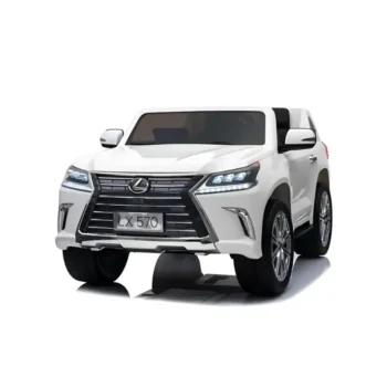 Lexus LX570 Ride-On Car in Qatar - White Full View