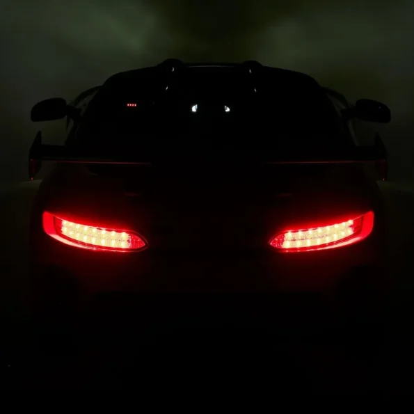 Mercedes-Benz AMG Ride-On Car - BBH-033 in Qatar - White Rear in Dark