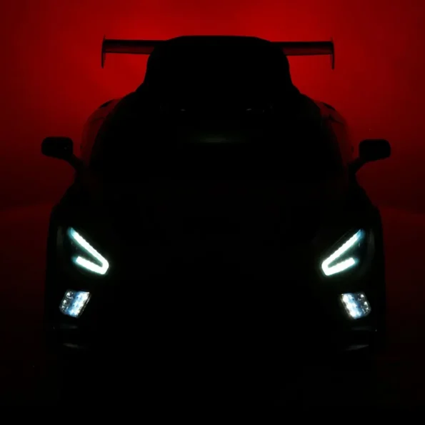 Mercedes-Benz AMG Ride-On Car - BBH-033 in Qatar - White Front in Dark