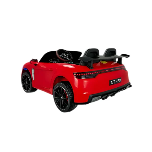 Mercedes-Benz Ride-On Car - AT-F8 Red in Qatar - Rear View