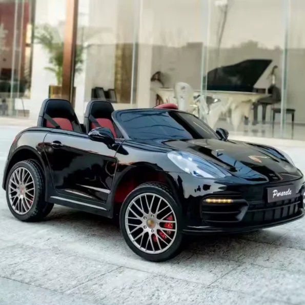 Porsche Ride-On Car - 1719-1 in Qatar Black