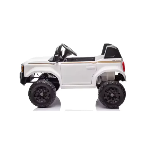 Toyota Prado Ride-On Car – JJ2155 White Side View