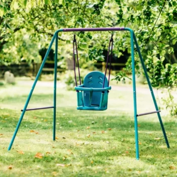 Plum 2-in-1 Metal Swing Set – Baby to Child Swing | Fitrati, Full View